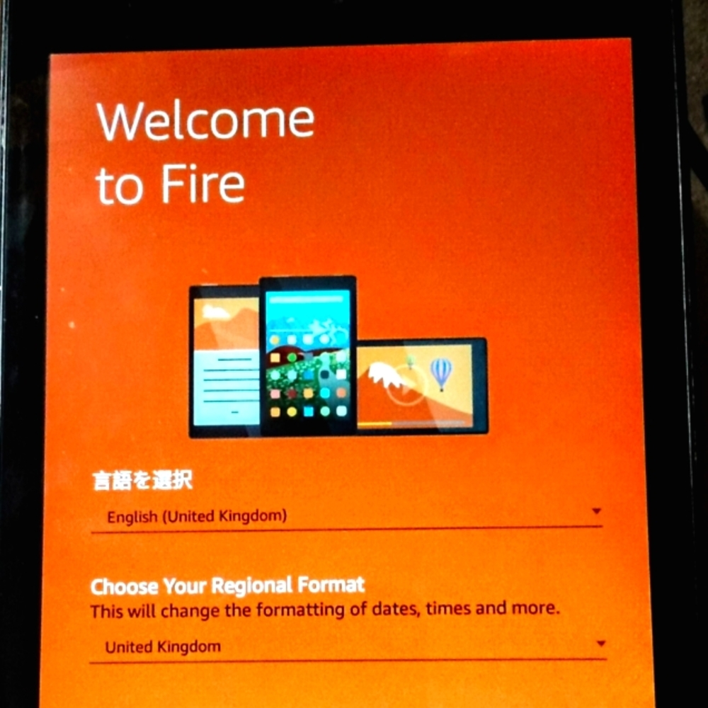 Fire Sale Today is a:Amazon Fire HD 8  (7th Generation)SX034QT ANDROID Tab